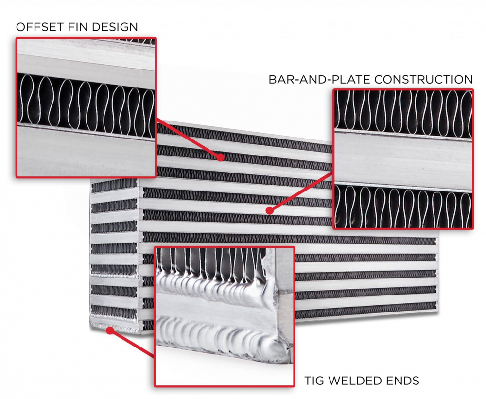 Garrett Intercooler Cellpaket Luft-Luft (457 x 163 x 76 mm) - 310 HK Garrett Intercooler Cellpaket Luft-Luft (457 x 163 x 76 mm) - 310 HK