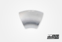 Aluminiumrör 45° 100x3 mm, lång radie Aluminiumrör 45° 100x3 mm, lång radie
