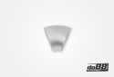 Aluminiumrör 45° 50x3 mm, kort radie Aluminiumrör 45° 50x3 mm, kort radie