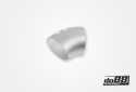 Aluminiumrör 45° 76x3 mm, lång radie Aluminiumrör 45° 76x3 mm, lång radie