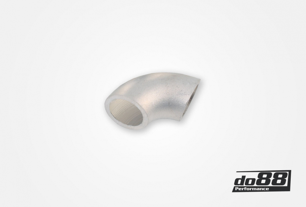 Aluminiumrör 90° 40x3 mm, kort radie Aluminiumrör 90° 40x3 mm, kort radie
