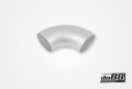 Aluminiumrör 90° 76x3 mm, lång radie Aluminiumrör 90° 76x3 mm, lång radie