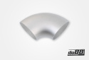 Aluminiumrör 90° 89x3 mm, kort radie Aluminiumrör 90° 89x3 mm, kort radie