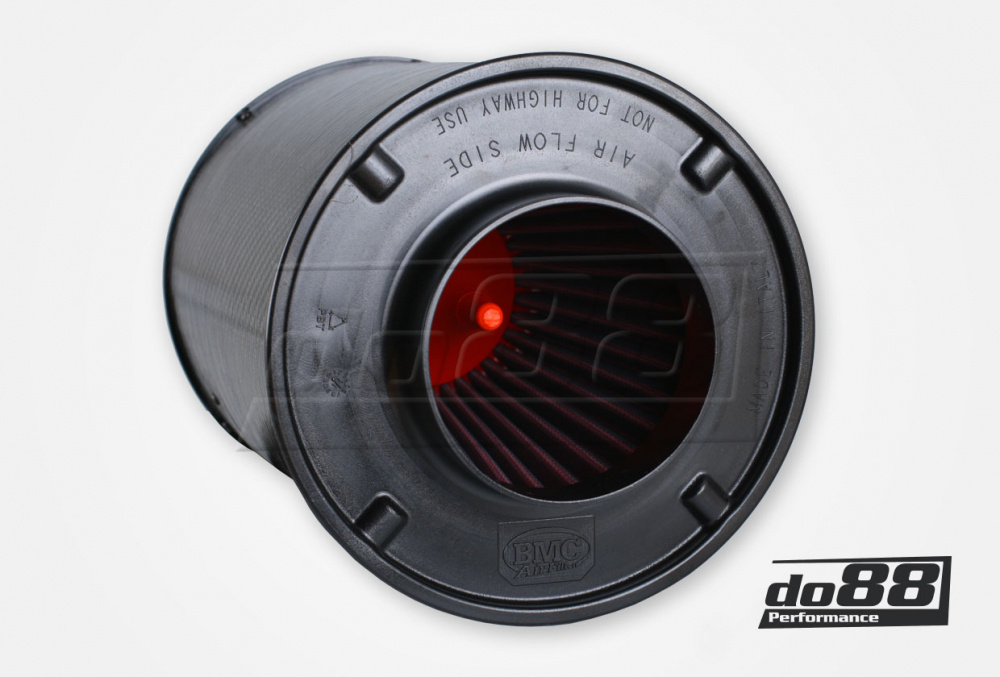 BMC CDA Carbon Dynamic Airbox, Kolfiber, Anslutning 100mm, Längd 224mm