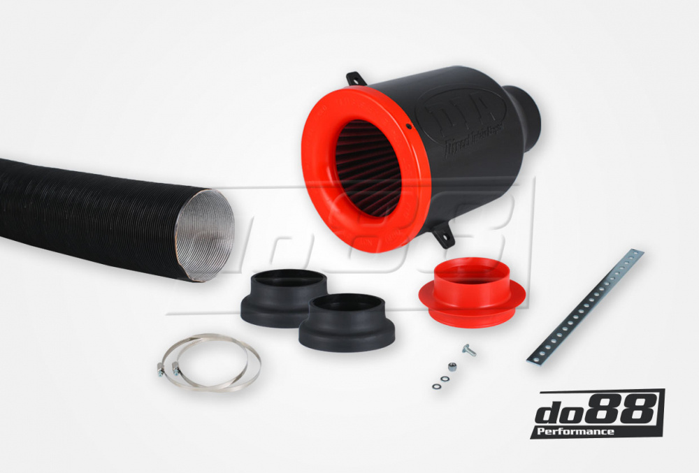 BMC DIA Direct Intake Airsystem, Plast, Anslutning 70mm, Längd 220mm