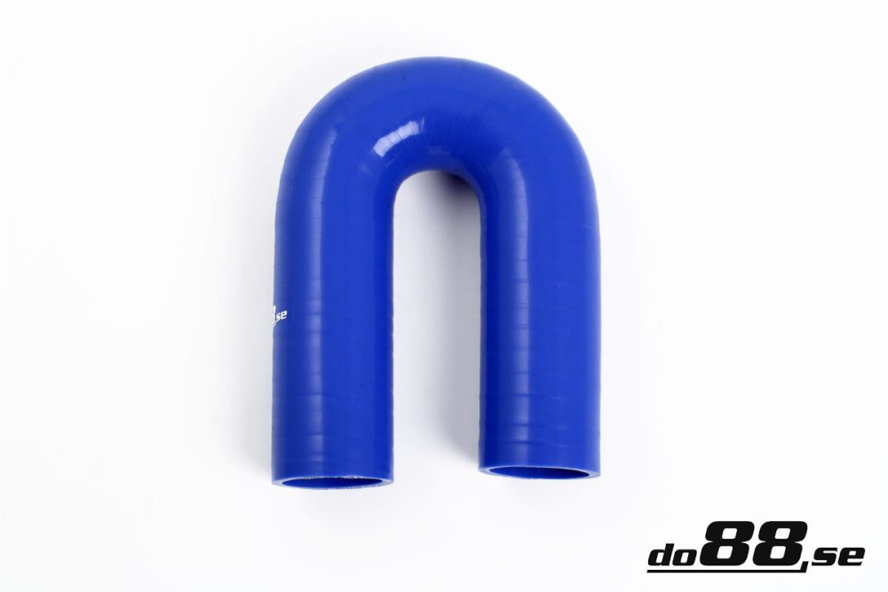 Silicone Hose Blue 180 degree 1,18\'\' (30mm) in the group Silicone hose / hoses / Silicone hose Blue / Elbows / 180 degree at do88 AB (B180G30)