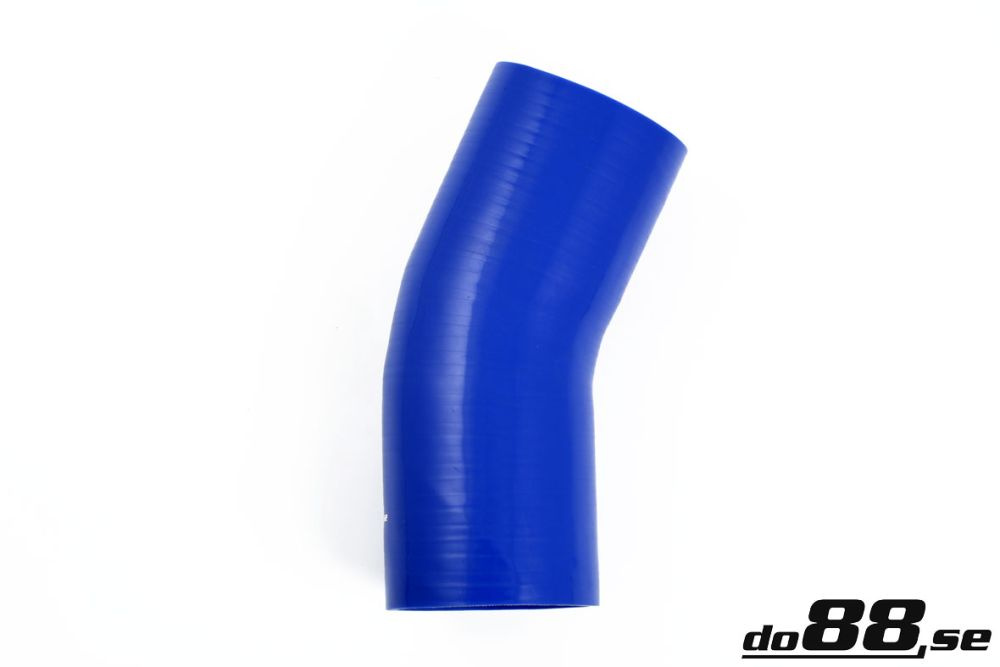 Silicone Hose Blue 25 degree 4\'\' (102mm) in the group Silicone hose / hoses / Silicone hose Blue / Elbows / 25 degree at do88 AB (B25G102)