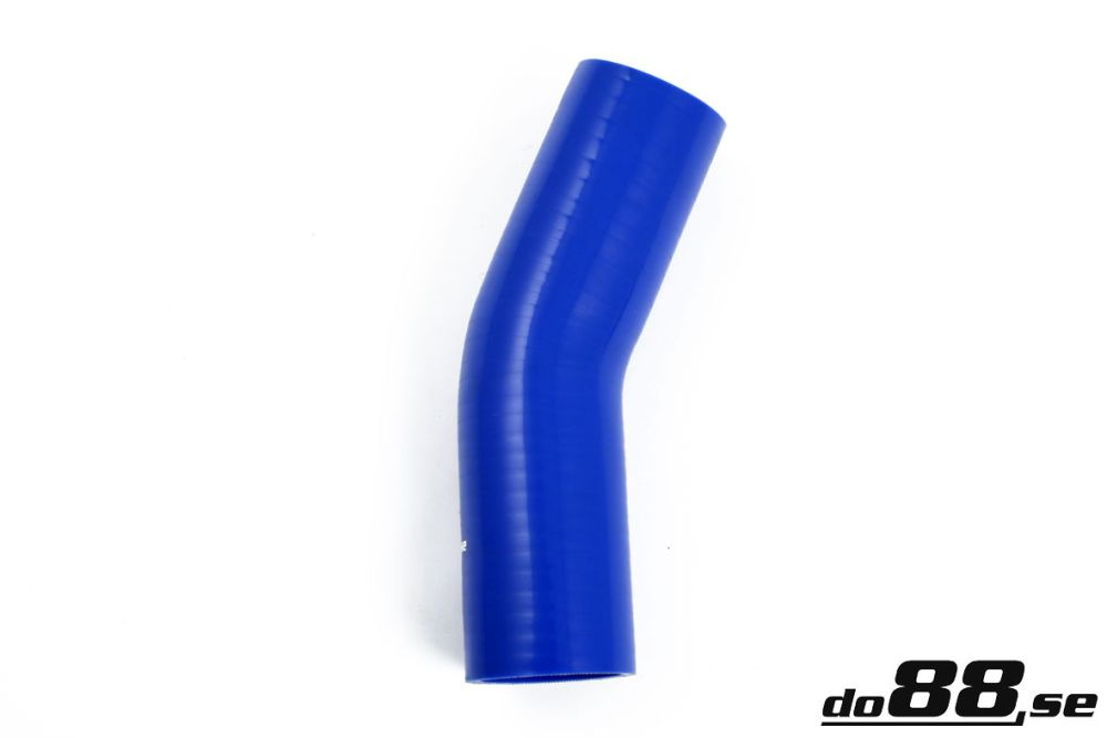 Silicone Hose Blue 25 degree 2,25\'\' (57mm) in the group Silicone hose / hoses / Silicone hose Blue / Elbows / 25 degree at do88 AB (B25G57)