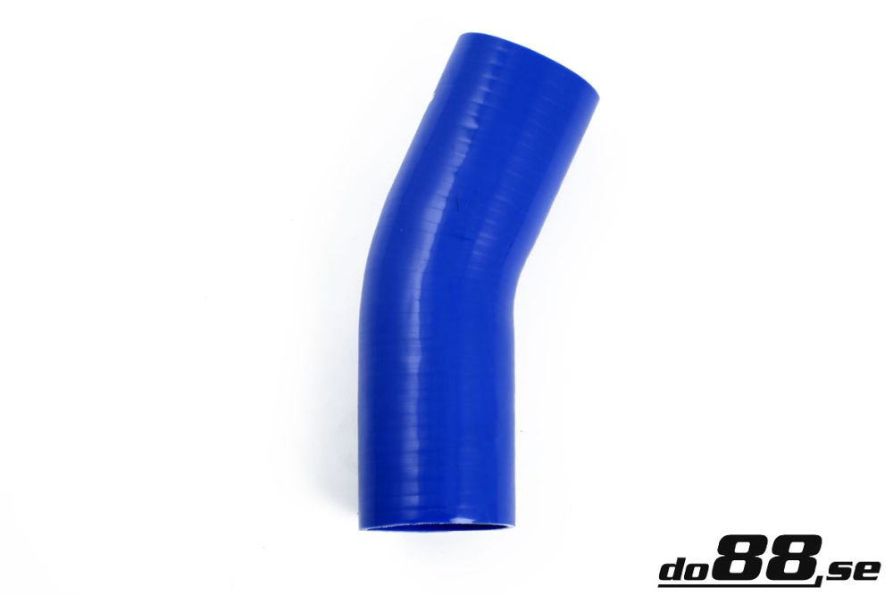 Silicone Hose Blue 25 degree 2,5\'\' (63mm) in the group Silicone hose / hoses / Silicone hose Blue / Elbows / 25 degree at do88 AB (B25G63)