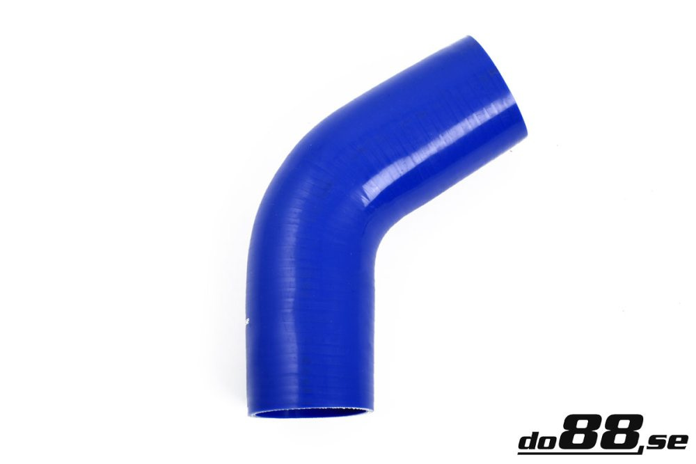 Silicone Hose Blue 60 degree 3,25\'\' (83mm) in the group Silicone hose / hoses / Silicone hose Blue / Elbows / 60 degree at do88 AB (B60G83)