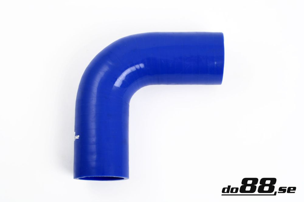 Silicone Hose Blue 90 degree 2\'\' (51mm) in the group Silicone hose / hoses / Silicone hose Blue / Elbows / 90 degree at do88 AB (B90G51)