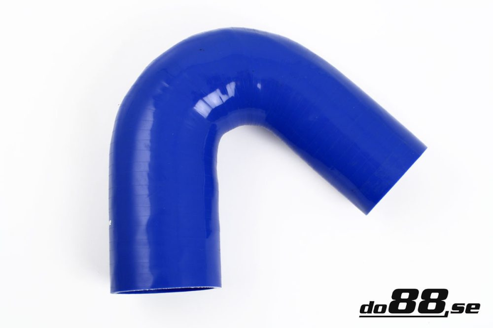 Silicone Hose Blue 135 degree 3,5 - 4\'\' (89-102mm) in the group Silicone hose / hoses / Silicone hose Blue / Reducing elbow / 135 degree at do88 AB (BR135G89-102)