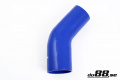 Silicone Hose Blue 45 degree 2,5 - 3,5'' (63-89mm)