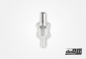 Backventil för 6mm slang, Aluminium Backventil för 6mm slang, Aluminium