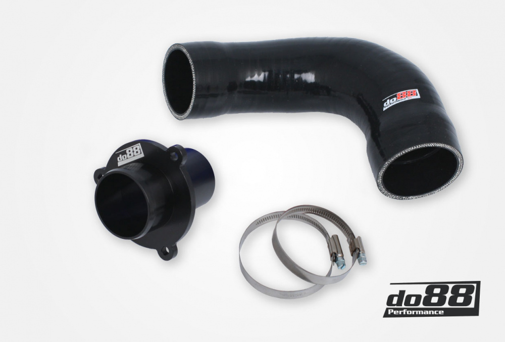 VAG 1.8 2.0 TSI (MQB) Turbo Muffler Delete, do88 TR-340, Svart slang i gruppen Modellanpassat / Audi / A1, 40 TFSI EA888 (GB) hos do88 AB (CP-110S-do88-2)