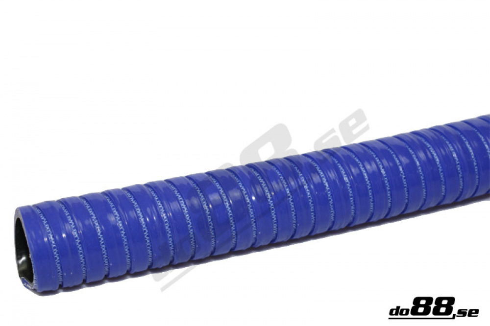 Silicone Hose Blue Flexible 1,375\'\' (35mm), 4 Meter in the group Silicone hose / hoses / Silicone hose Blue / Flexible at do88 AB (F35-4M)