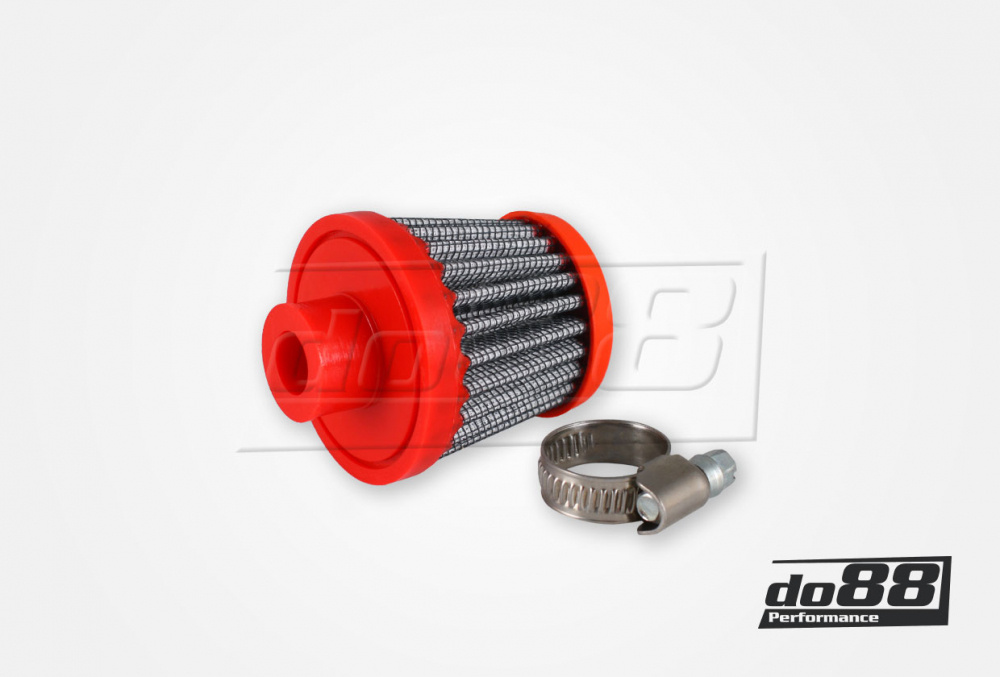 BMC Crank case ventilation filter, Connection 12mm, Length 47mm in the group Engine / Tuning / Air filter / BMC Crank case ventilation filter at do88 AB (FBSA12-40)