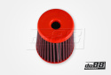 BMC Twin Air Koniskt Luftfilter, Anslutning 60mm, Längd 150mm BMC Twin Air Koniskt Luftfilter, Anslutning 60mm, Längd 150mm