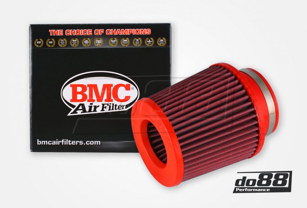 BMC Twin Air Konisk Luftfilter, Forbindelse 110mm, Lengde 140mm i gruppen Motor / Tuning / Luftfilter / BMC Konisk Luftfilter hos do88 AB (FBTW110-140P)