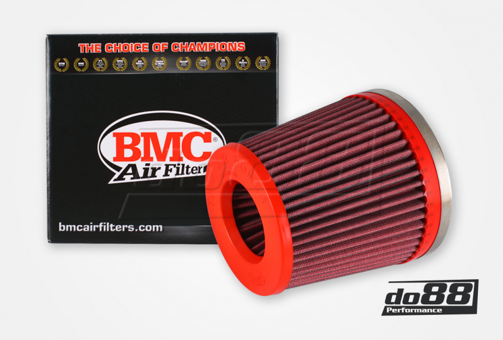 BMC Twin Air Koniskt Luftfilter, Anslutning 130mm, Längd 140mm i gruppen Motor / Tuning / Luftfilter / BMC Koniskt Luftfilter hos do88 AB (FBTW130-140P)