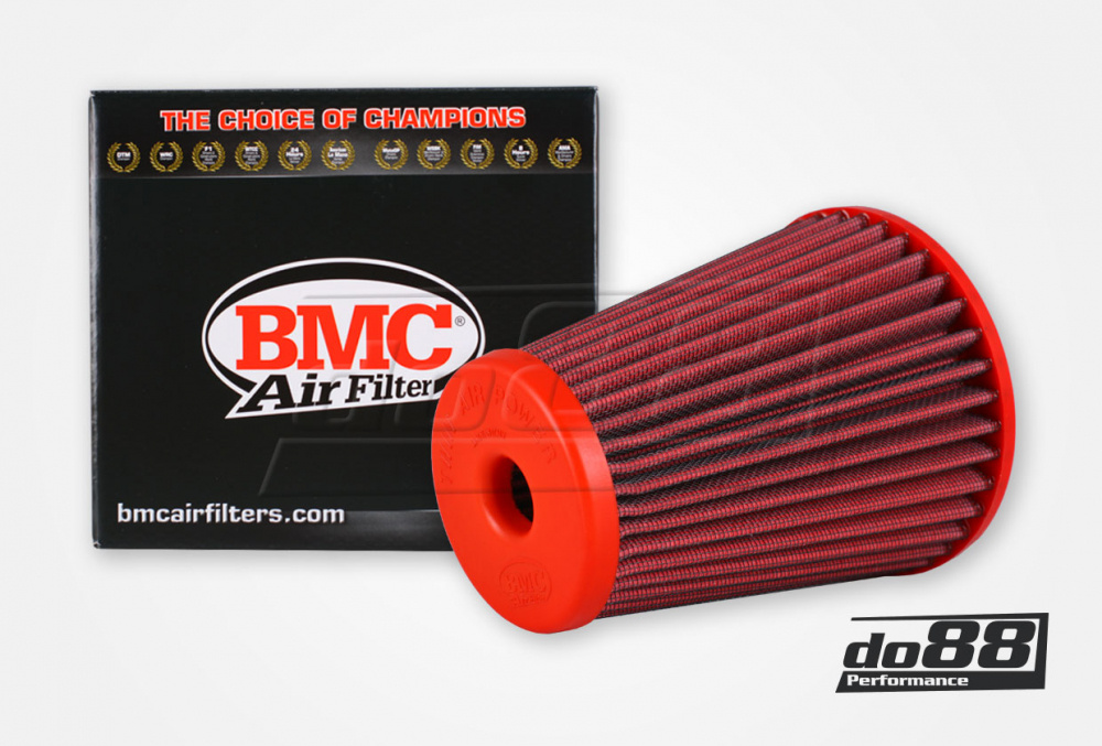 BMC Twin Air Conical Air Filter, Connection 80mm, Length 151mm in the group Engine / Tuning / Air filter / BMC Conical Air Filter at do88 AB (FBTW80-151P)