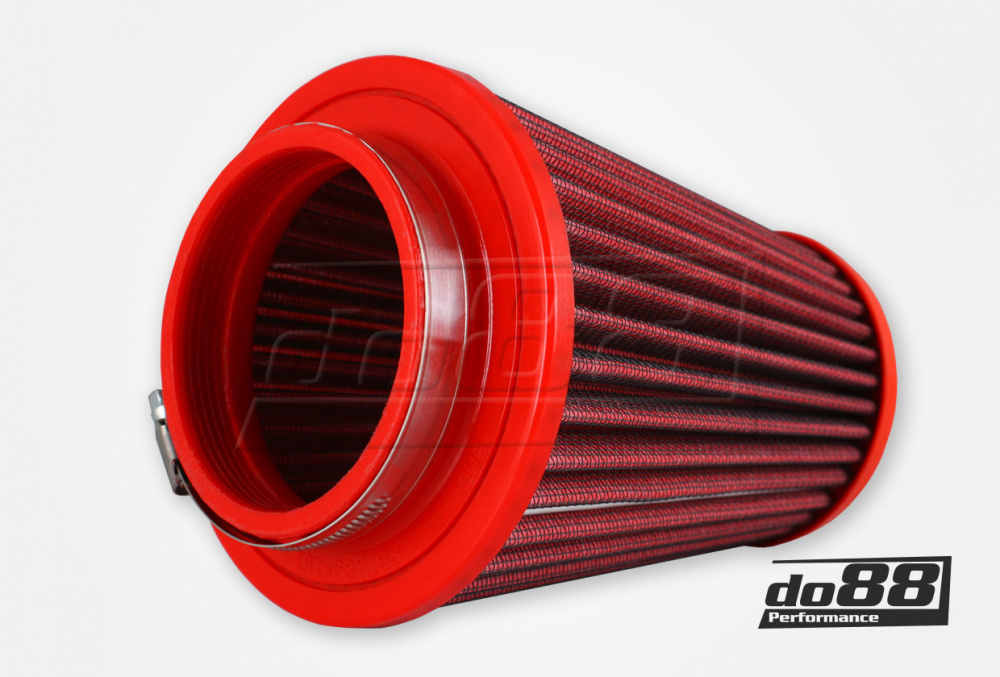 BMC Twin Air Koniskt Luftfilter, Anslutning 80mm, Längd 151mm
