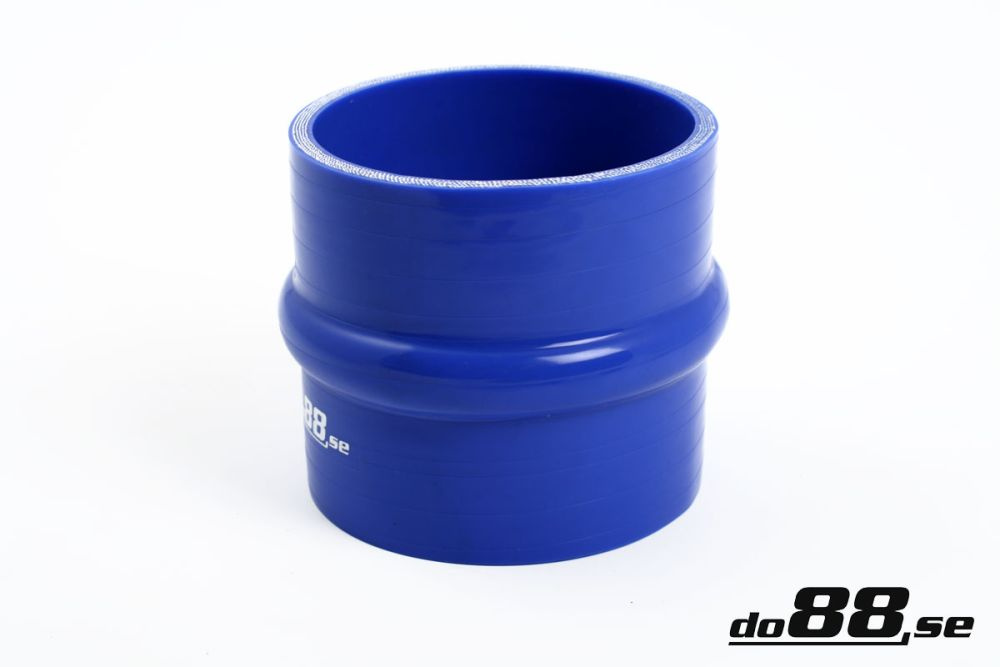 Silicone Hose Blue Hump 4\'\' (102mm) in the group Silicone hose / hoses / Silicone hose Blue / Hump at do88 AB (H102)