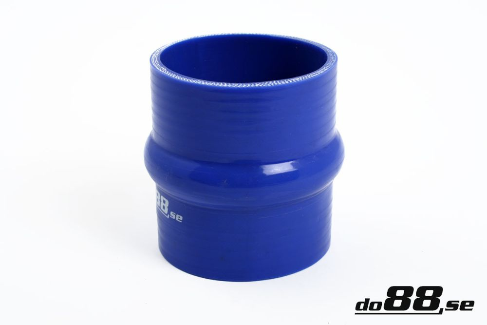 Silicone Hose Blue Hump 3,125\'\' (80mm) in the group Silicone hose / hoses / Silicone hose Blue / Hump at do88 AB (H80)