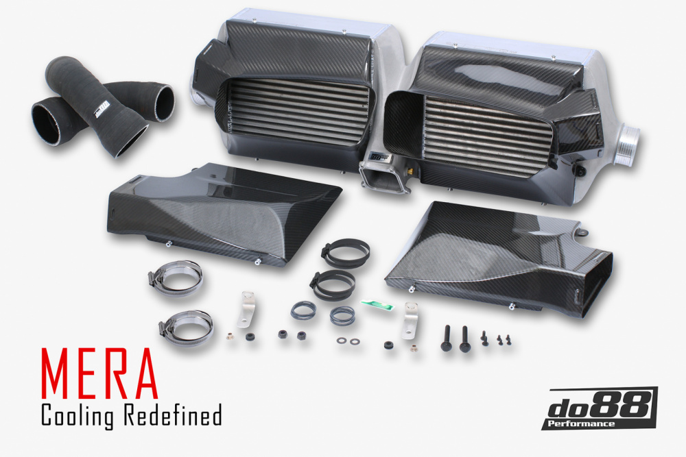 Porsche 911 Carrera (992) Intercooler kit i gruppen Modellanpassat / Porsche / 992 Carrera hos do88 AB (ICM-360-Cr)