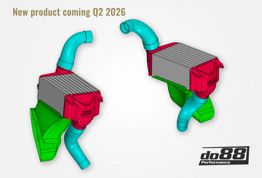Porsche 911 Carrera (991.2) Intercooler kit MERA i gruppen Modellanpassat / Porsche / 991.2, Carrera (911) hos do88 AB (ICM-510-r)