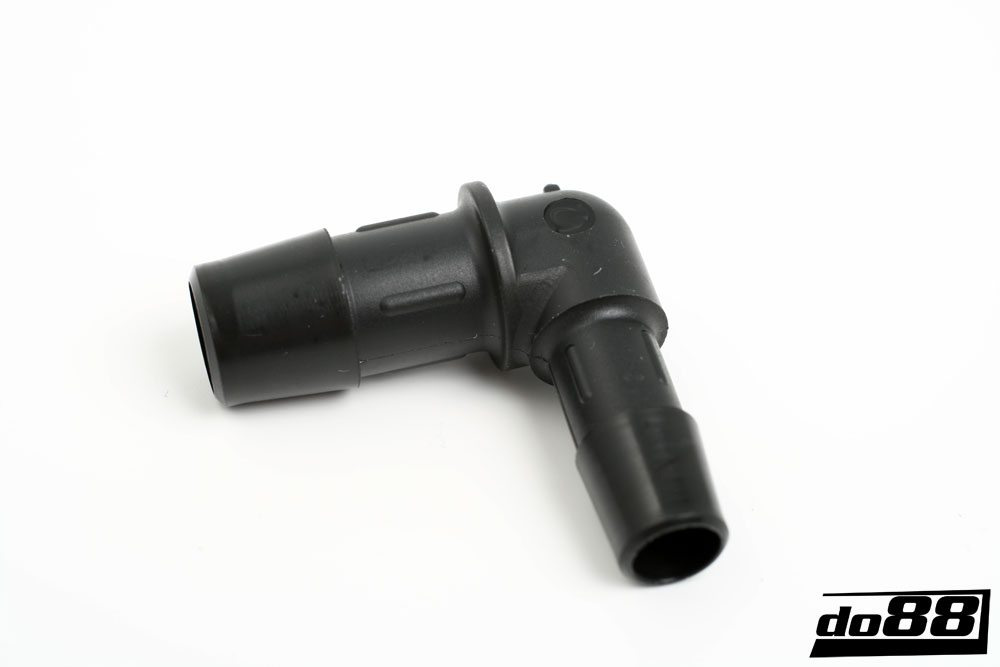 90 degree reducer 9,5 - 13mm in the group Hose accessories / Plastic hose fittings / Reduction Elbow 90 degree at do88 AB (NBR90-10-13)