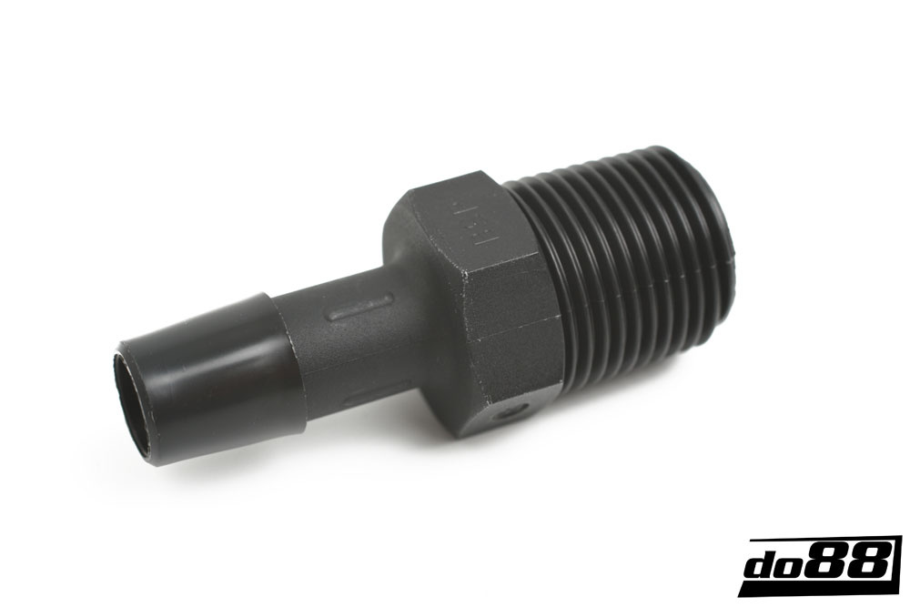 Straight Coupler 9,5mm 3/8\'\'-19 BSP in the group Hose accessories / Plastic hose fittings / Connection BSP thread at do88 AB (NC-10-BSP3)