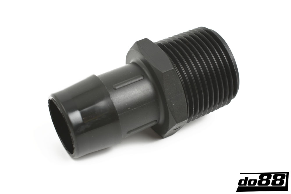 Straight Coupler 25mm 1- 11-1/2 NPT in the group Hose accessories / Plastic hose fittings / Connection NPT thread at do88 AB (NC-25-NPT7)