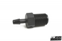 Rak koppling 5mm 1/4´-19 BSP Rak koppling 5mm 1/4´-19 BSP