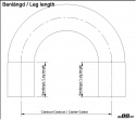 Silikonslang Röd 180 grader 3´´ (76mm) Silikonslang Röd 180 grader 3´´ (76mm)