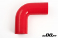 Silicone Hose Red 90 degree 2,5'' (63mm)