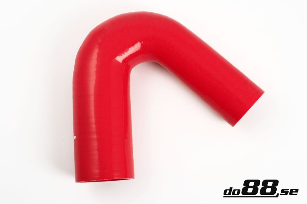 Silicone Hose Red 135 degree 2 - 2,5\'\' (51-63mm) in the group Silicone hose / hoses / Silicone hose Red / Reducing elbow / 135 degree at do88 AB (RBR135G51-63)