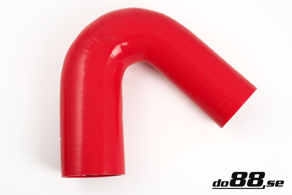 Silicone Hose Red 135 degree 2,5 - 3\'\' (63-76mm) in the group Silicone hose / hoses / Silicone hose Red / Reducing elbow / 135 degree at do88 AB (RBR135G63-76)