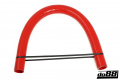 Silicone Hose Red Flexible smooth 1,5'' (38mm)