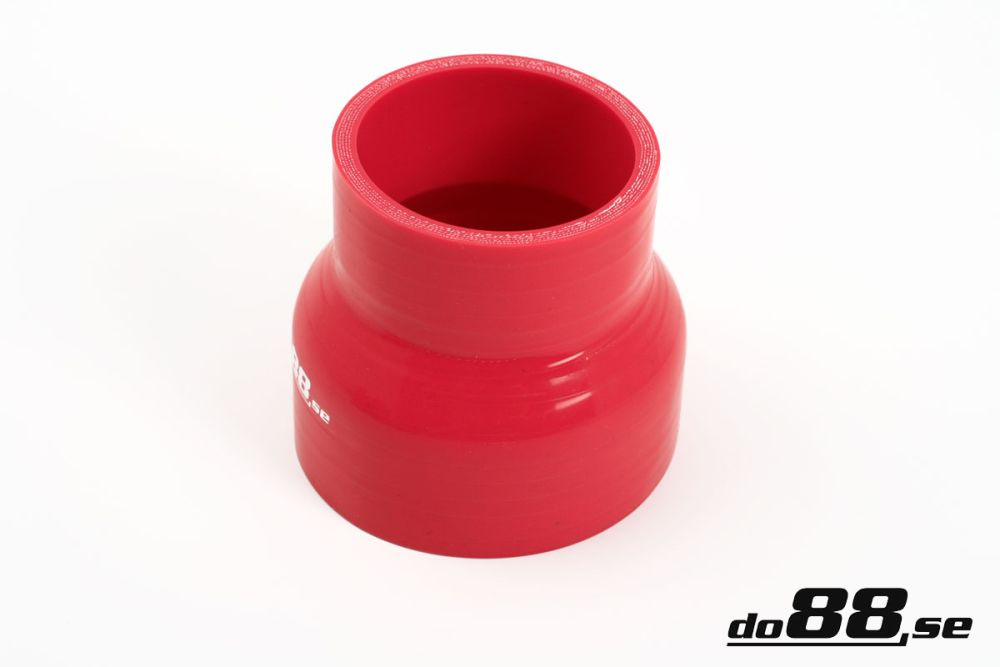 Silicone Hose Red Reducer 2,75 - 4\'\' (70-102mm) in the group Silicone hose / hoses / Silicone hose Red / Straight reducers at do88 AB (RR70-102)
