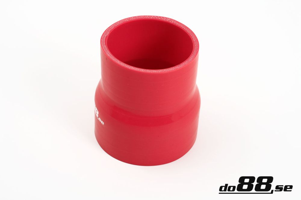 Silicone Hose Red Reducer 2,75 - 3\'\' (70-76mm) in the group Silicone hose / hoses / Silicone hose Red / Straight reducers at do88 AB (RR70-76)