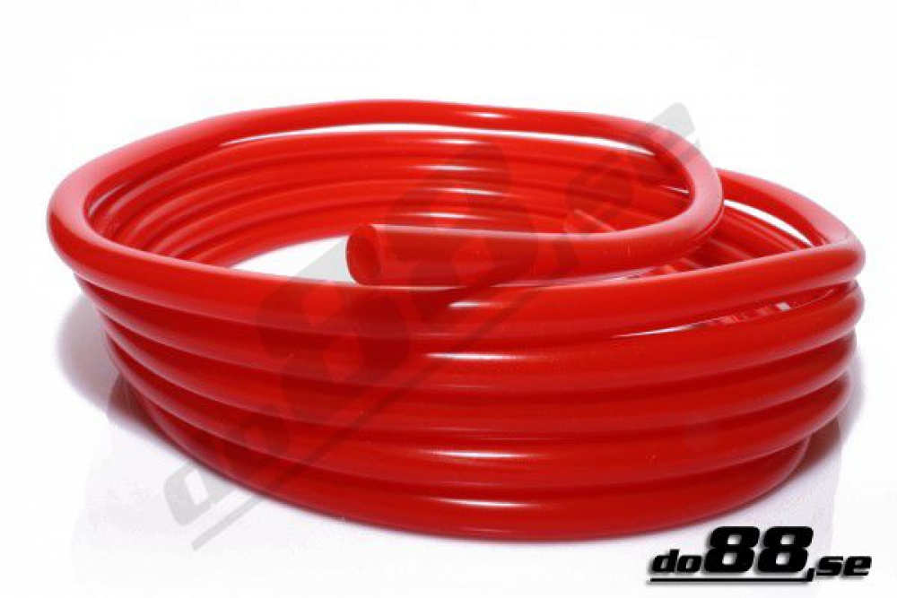 Vacuumhose Red 6,3mm in the group Silicone hose / hoses / Silicone hose Red / Vacuum hose at do88 AB (RV6.3x2.5)