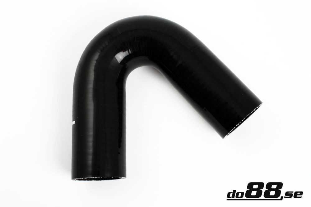 Silicone Hose Black 135 degree 1,75\'\' (45mm) in the group Silicone hose / hoses / Silicone hose Black / Elbows / 135 degree at do88 AB (SB135G45)