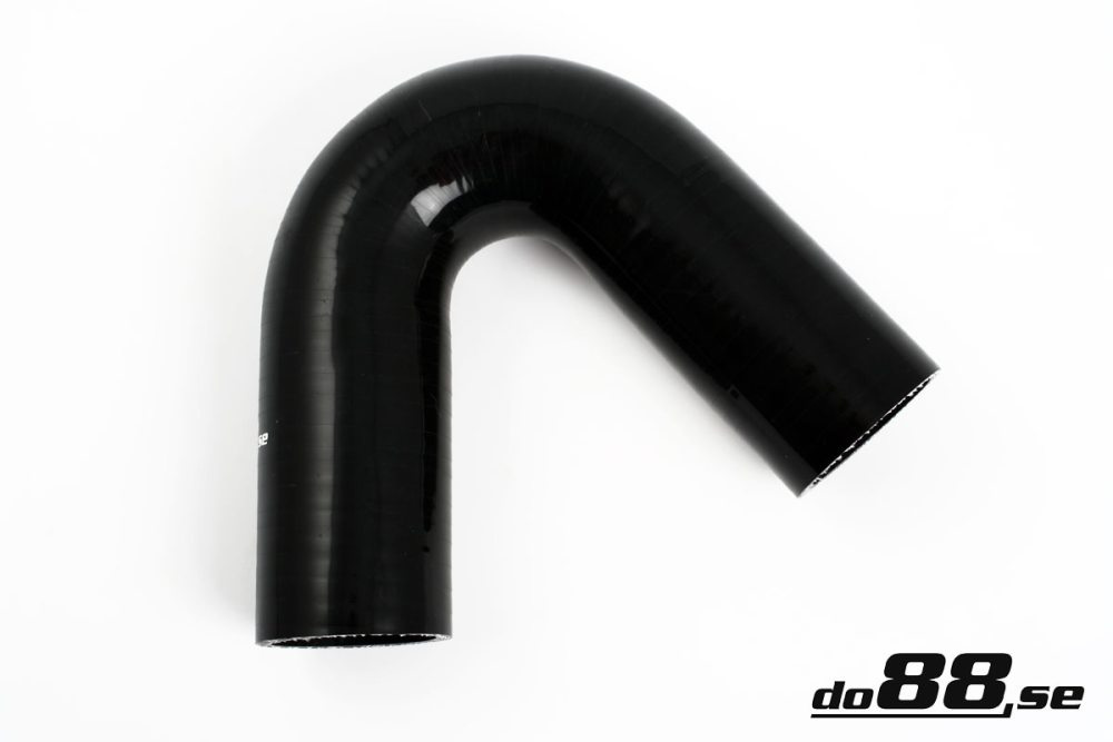 Silicone Hose Black 135 degree 1,875\'\' (48mm) in the group Silicone hose / hoses / Silicone hose Black / Elbows / 135 degree at do88 AB (SB135G48)