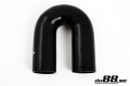 Silikonslang Svart 180 grader 2,68´´ (68mm) Silikonslang Svart 180 grader 2,68´´ (68mm)