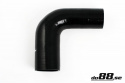 Silikonslang Svart 90 grader 2 - 2,5´´ (51 - 63mm) Silikonslang Svart 90 grader 2 - 2,5´´ (51 - 63mm)