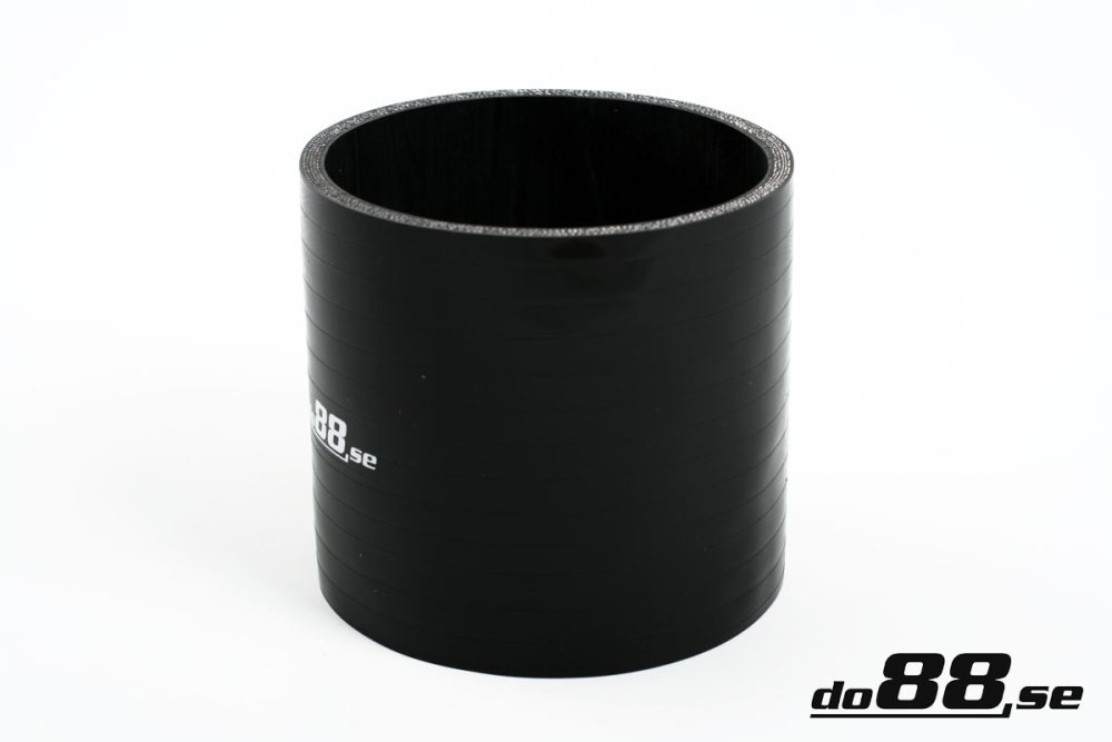 Silicone Hose Black Coupler 5\'\' (127mm) in the group Silicone hose / hoses / Silicone hose Black / Straight 10cm at do88 AB (SC127)