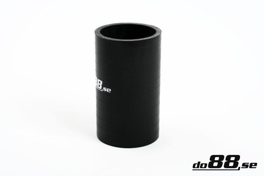Silicone Hose Black Coupler 1,875\'\' (48mm) in the group Silicone hose / hoses / Silicone hose Black / Straight 10cm at do88 AB (SC48)