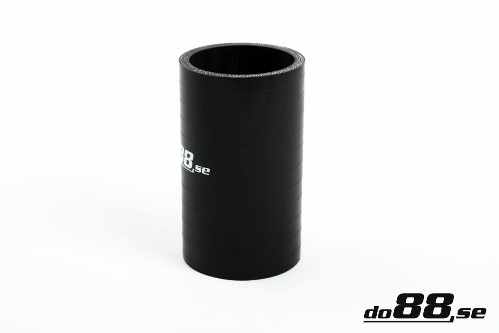 Silicone Hose Black Coupler 2\'\' (51mm) in the group Silicone hose / hoses / Silicone hose Black / Straight 10cm at do88 AB (SC51)