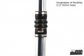 Silikonslang Svart Flexkoppling 2-Steg 3,25´´ (83mm) Silikonslang Svart Flexkoppling 2-Steg 3,25´´ (83mm)